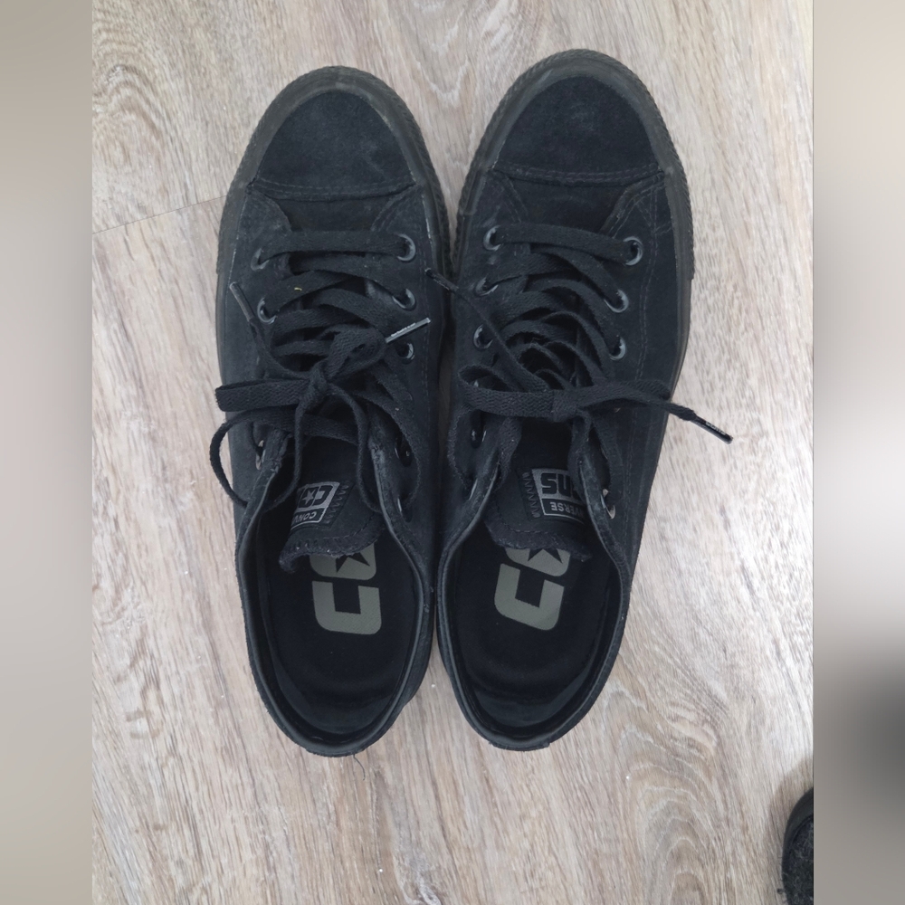 Converse Black Low-Top Canvas Sneakers - Men's